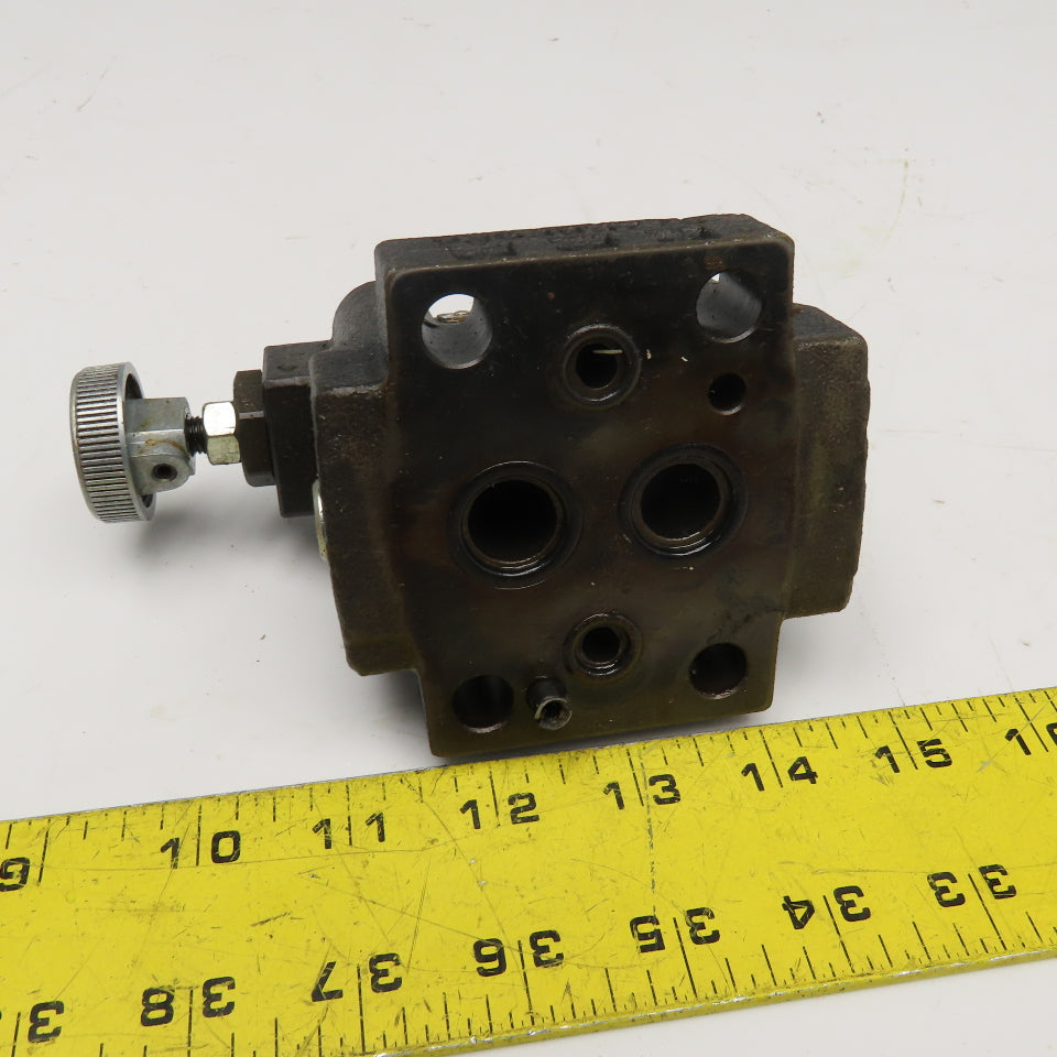 Parker R4U03-53510A110 Subplate Mounted Unloading Valve 350Bar