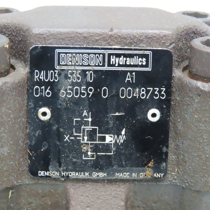 Denison R4U03 535 10A10 Subplate Mounted Pressure Unloading Valve