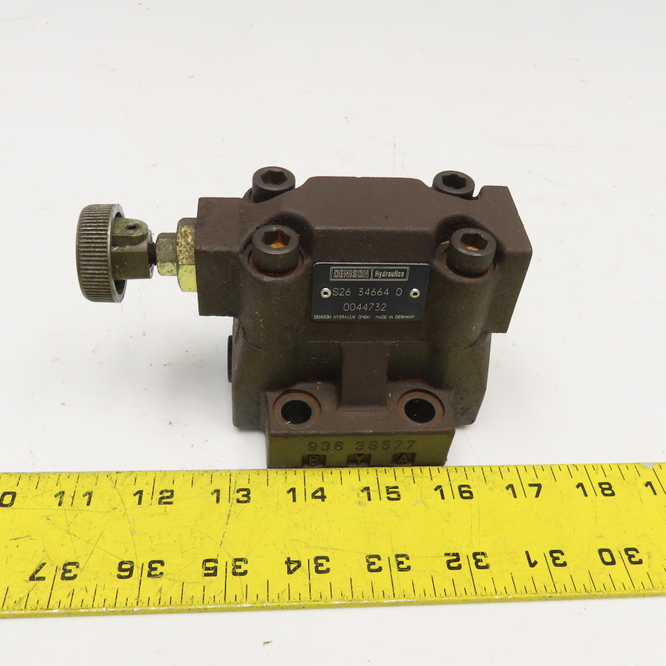 Denison R4U03 535 10A10 Subplate Mounted Pressure Unloading Valve