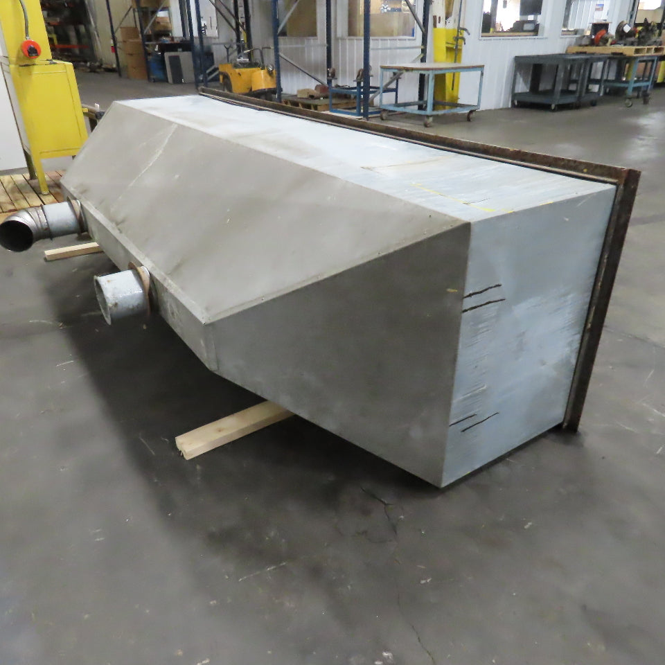 123" x 35" x 43" Tall Large Industrial Vent Draft Extraction Hood