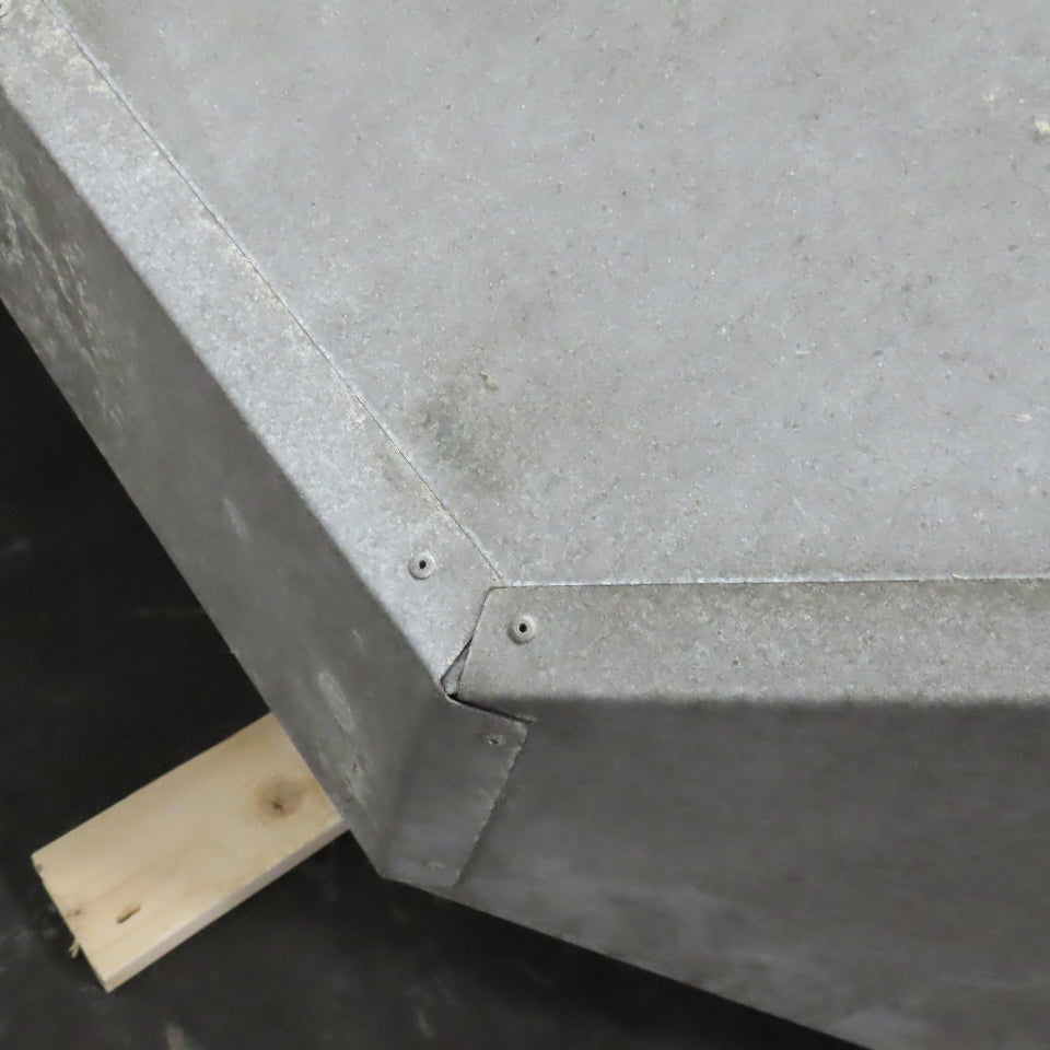 123" x 35" x 43" Tall Large Industrial Vent Draft Extraction Hood