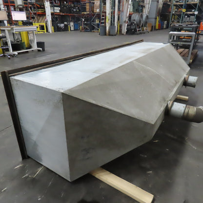 123" x 35" x 43" Tall Large Industrial Vent Draft Extraction Hood