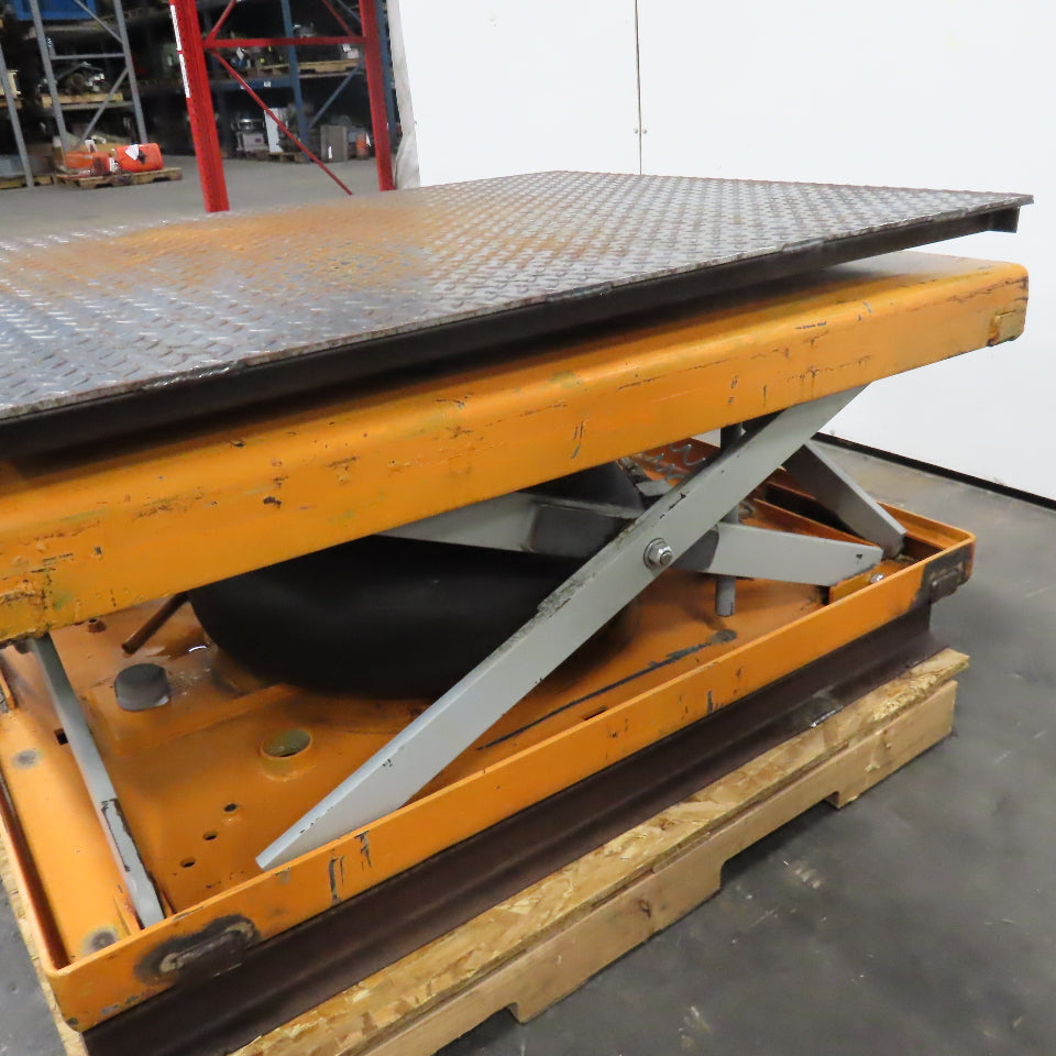 Herkules V900EP 2 Ton 50" x 38" Rotating Top Air Bag Lift Table 11"-28" Lift