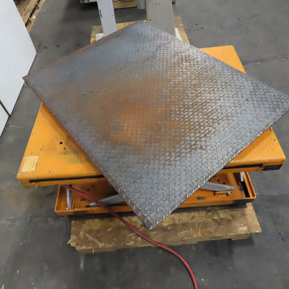 Herkules V900EP 2 Ton 50" x 38" Rotating Top Air Bag Lift Table 11"-28" Lift