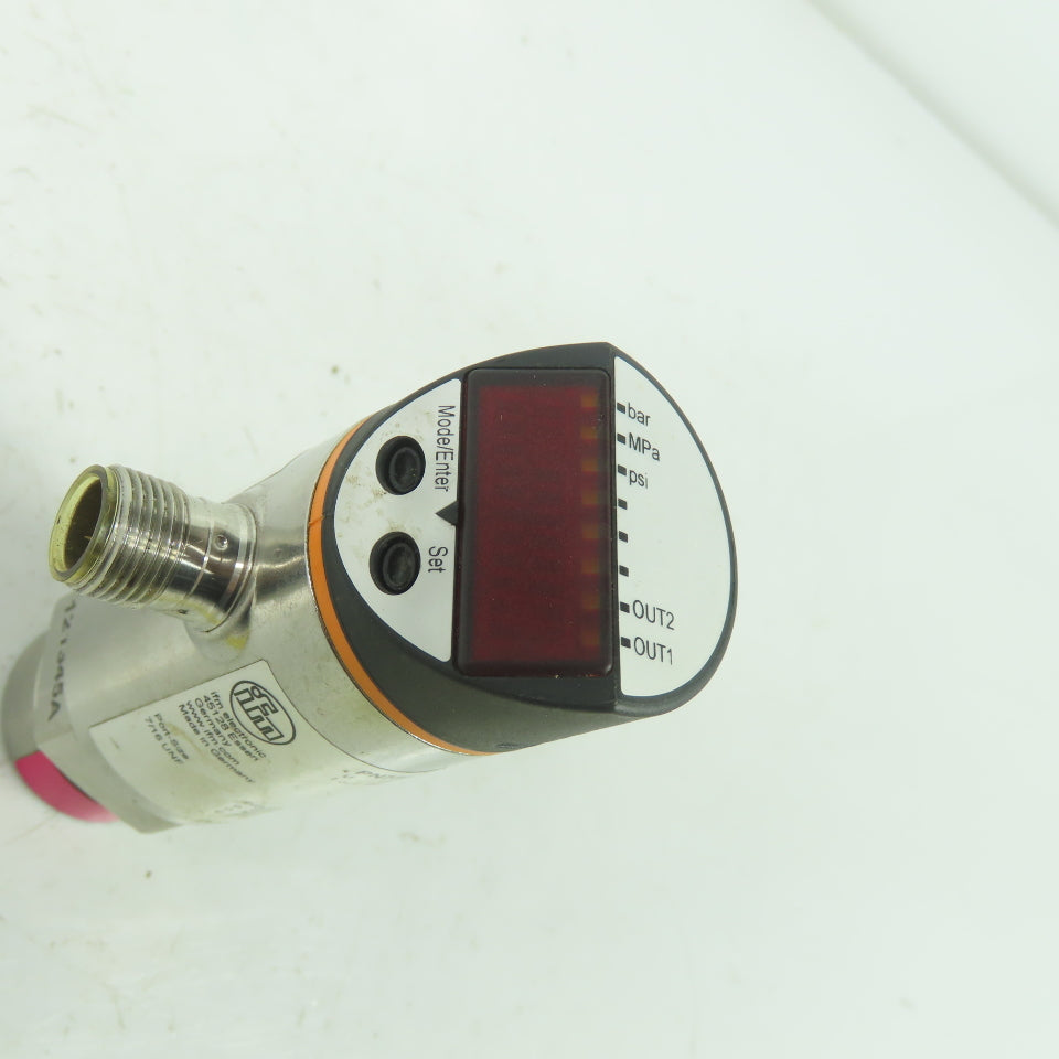 IFM PN7300 Effector Pressure Sensor 18-36VDC 250mA