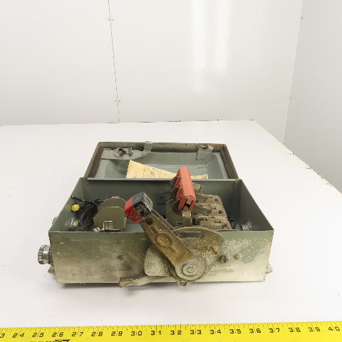 Square D H361AWK 30A 600VAC 3-Pole Fusible Safety Disconnect Switch
