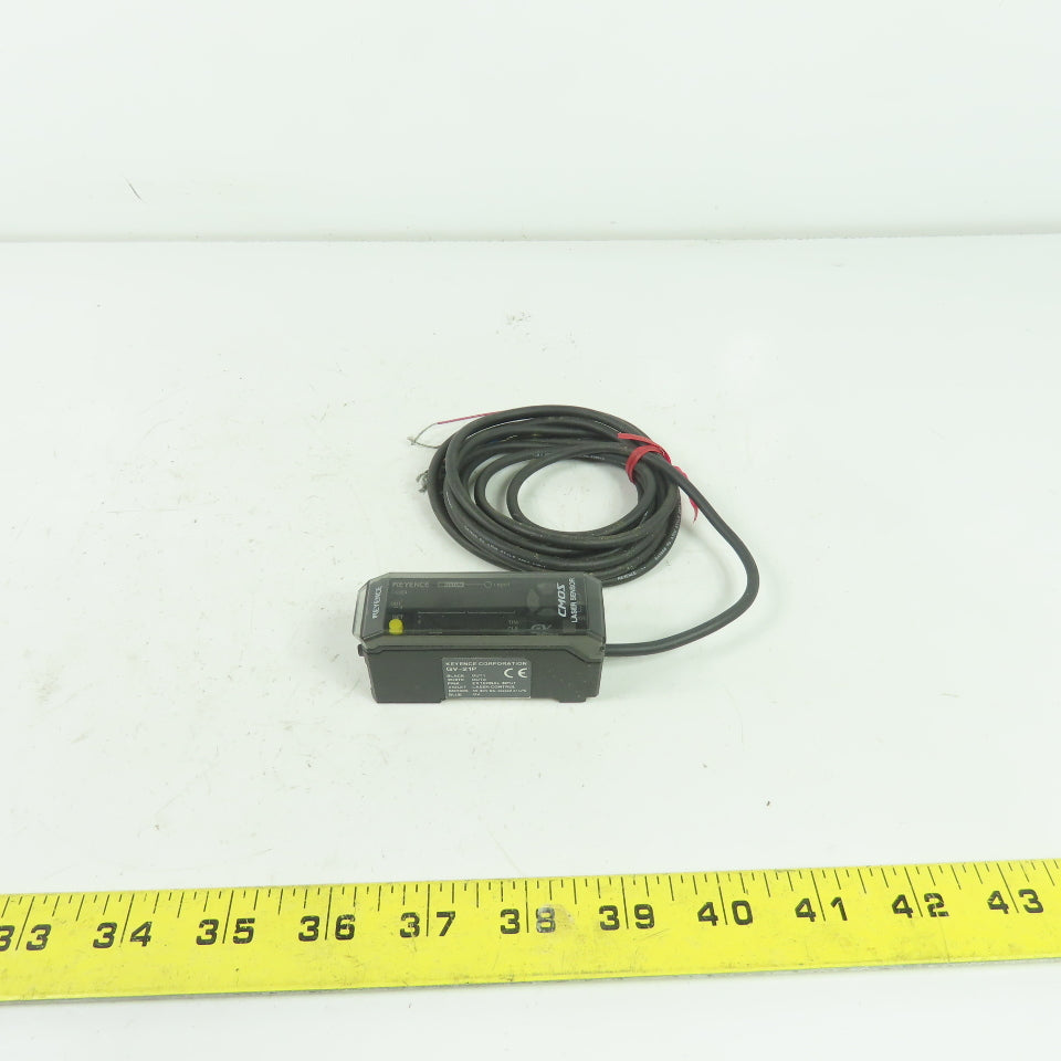 Keyence GV-21P CMOS Laser Sensor Amplifier 10-30VDC