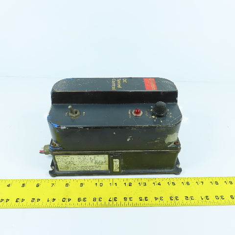 Dayton 5X485C DC Motor Speed Controller 115VAC 1PH Input 90VDC 1/4-1HP Out