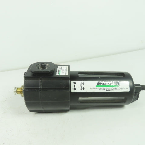 Speedair 4ZL87A Compressed Air Lubricator Mist 150PSIG Max 1/2" NPT