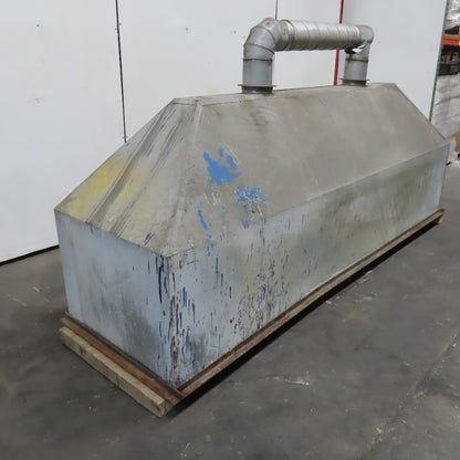 123" x 35" x 43" Tall Large Industrial Vent Draft Extraction Hood