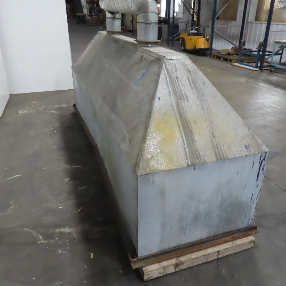 123" x 35" x 43" Tall Large Industrial Vent Draft Extraction Hood
