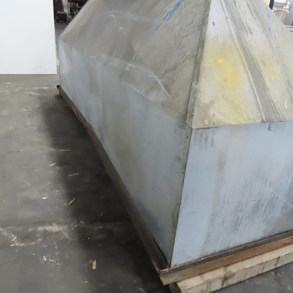 123" x 35" x 43" Tall Large Industrial Vent Draft Extraction Hood