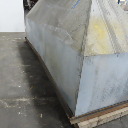 123" x 35" x 43" Tall Large Industrial Vent Draft Extraction Hood