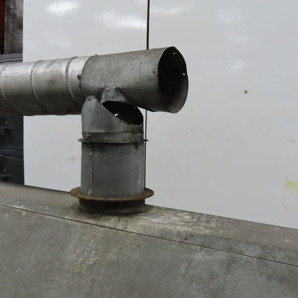 123" x 35" x 43" Tall Large Industrial Vent Draft Extraction Hood