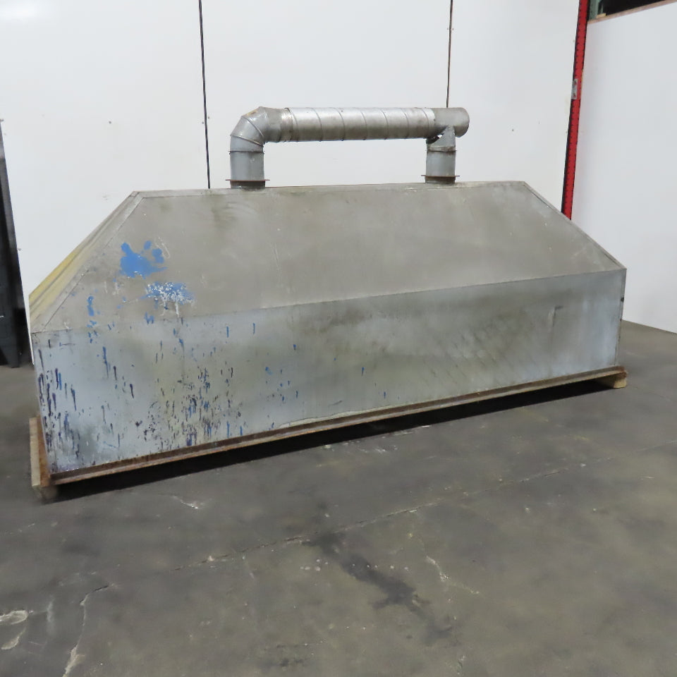 123" x 35" x 43" Tall Large Industrial Vent Draft Extraction Hood