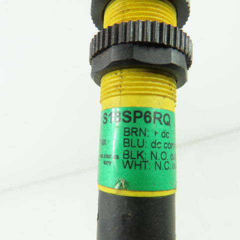 Banner S18SP6RQ Photoelectric Sensor Receiver 10-30VDC 150mA