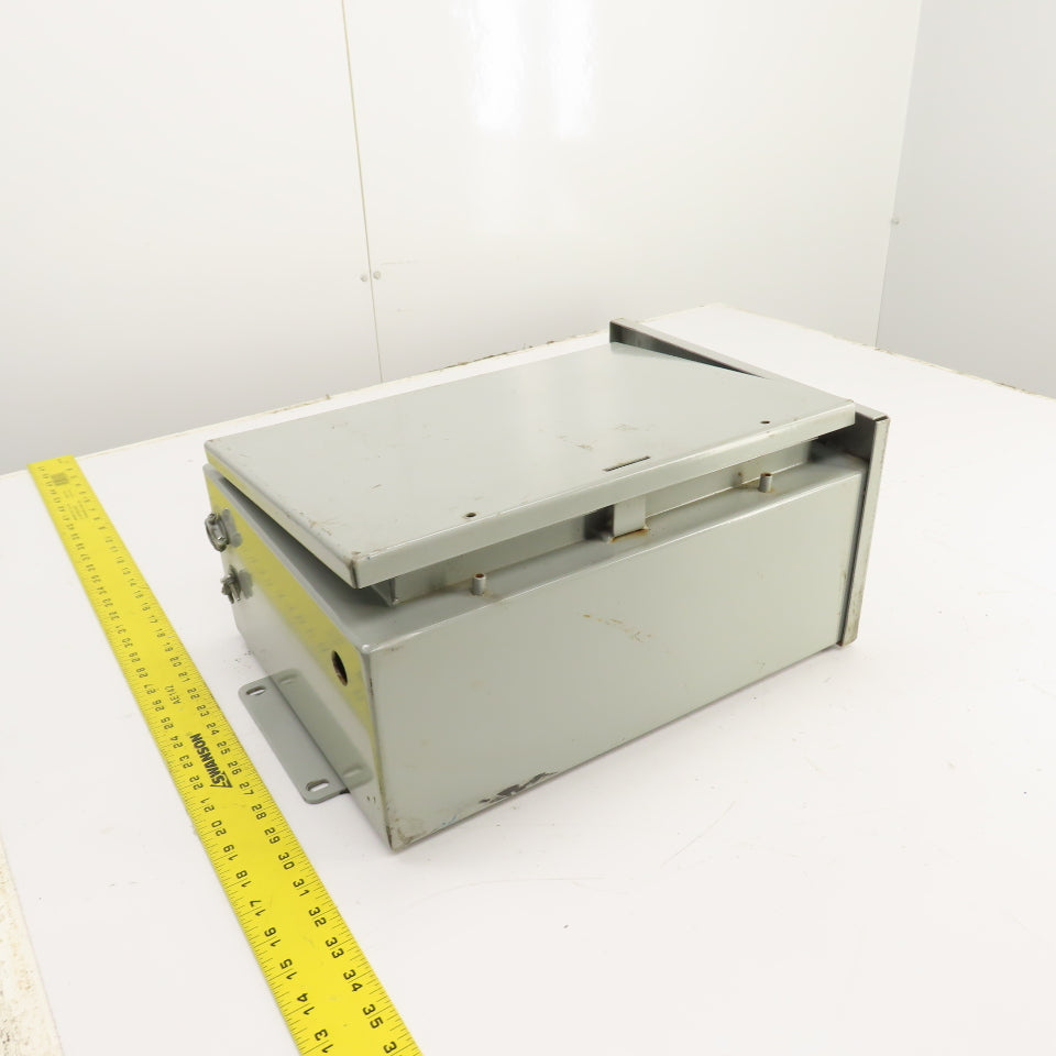 Wiegmann RHC161206 16" x 12" x 6" Wall Mount Electrical Enclosure (No Backplate)
