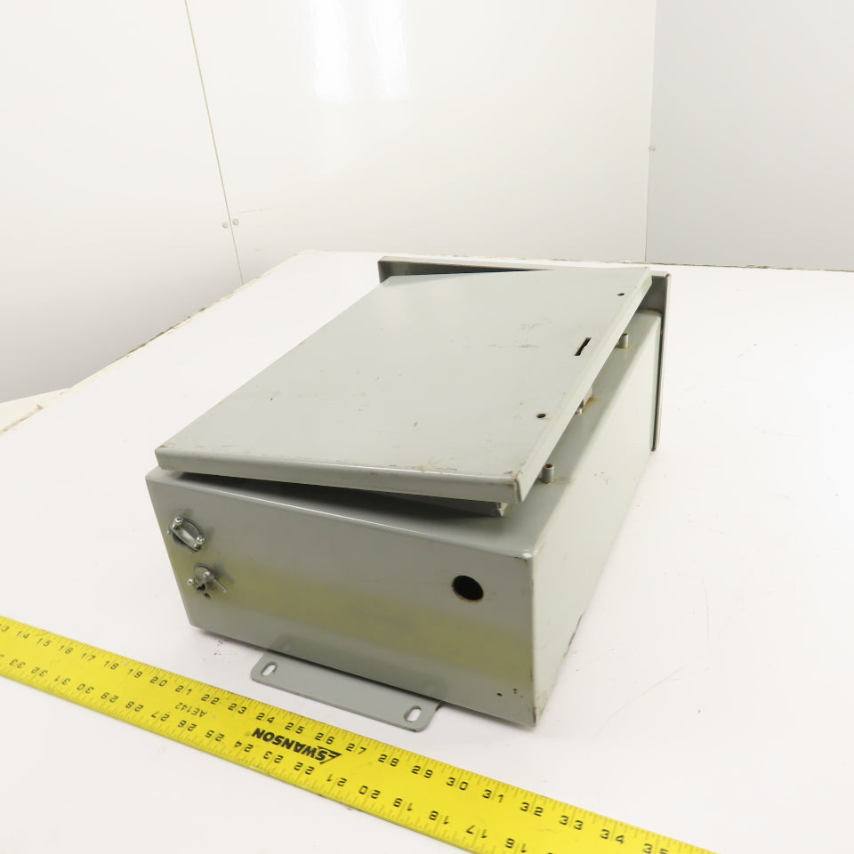 Wiegmann RHC161206 16" x 12" x 6" Wall Mount Electrical Enclosure (No Backplate)