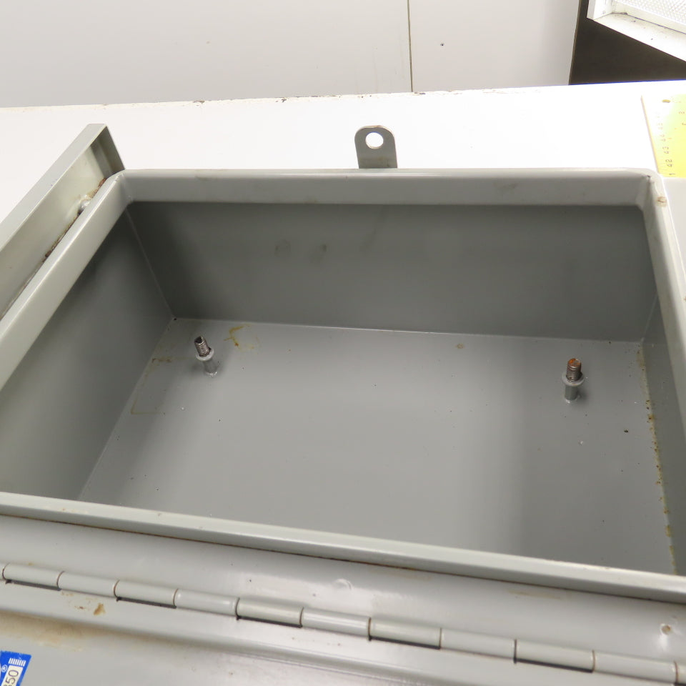 Wiegmann RHC161206 16" x 12" x 6" Wall Mount Electrical Enclosure (No Backplate)