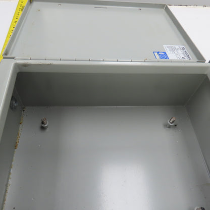 Wiegmann RHC161206 16" x 12" x 6" Wall Mount Electrical Enclosure (No Backplate)