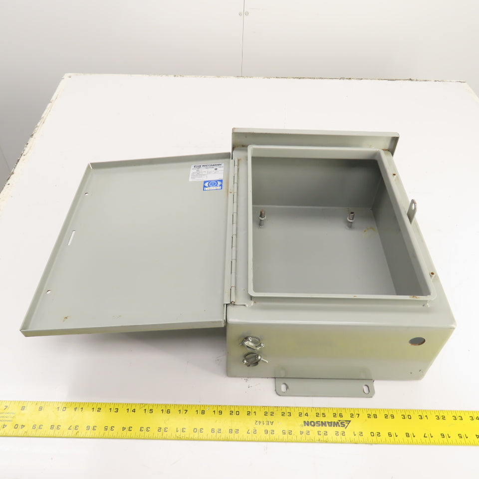 Wiegmann RHC161206 16" x 12" x 6" Wall Mount Electrical Enclosure (No Backplate)