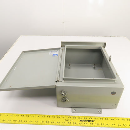 Wiegmann RHC161206 16" x 12" x 6" Wall Mount Electrical Enclosure (No Backplate)
