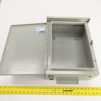 Wiegmann RHC161206 16" x 12" x 6" Wall Mount Electrical Enclosure (No Backplate)