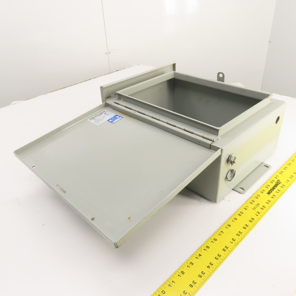 Wiegmann RHC161206 16" x 12" x 6" Wall Mount Electrical Enclosure (No Backplate)