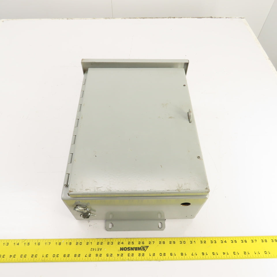 Wiegmann RHC161206 16" x 12" x 6" Wall Mount Electrical Enclosure (No Backplate)