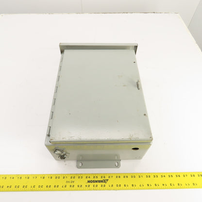 Wiegmann RHC161206 16" x 12" x 6" Wall Mount Electrical Enclosure (No Backplate)
