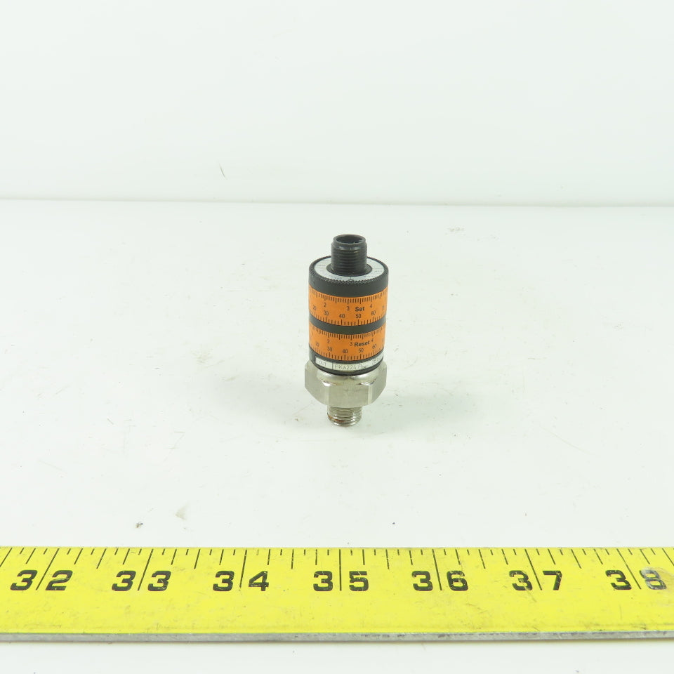 IFM PK6224 Pressure Switch With Intuitive Point Settings 25Bar 9.6-32VDC 500mA