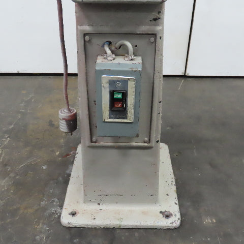 Chas.F. L'Hommedieu & Sons No. 133 3Hp 440V Pedestal Buffer 3400RPM 1-1/4" Arbor