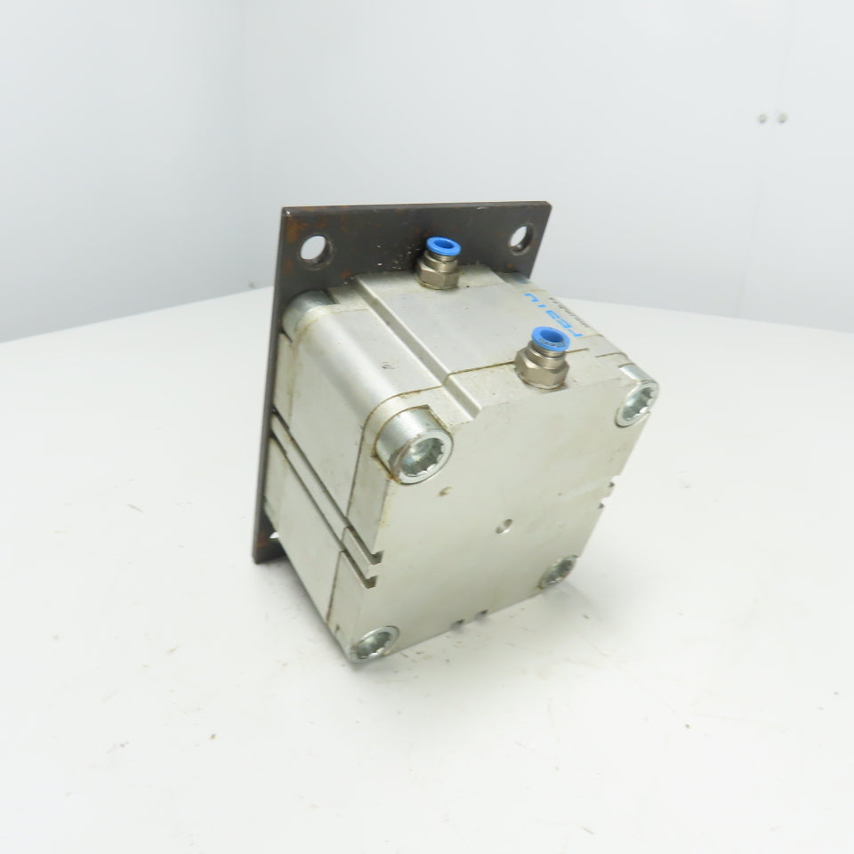 Festo ADVU-100-25-P-A Double Acting Pneumatic Cylinder 25mm Stroke 100mm Piston