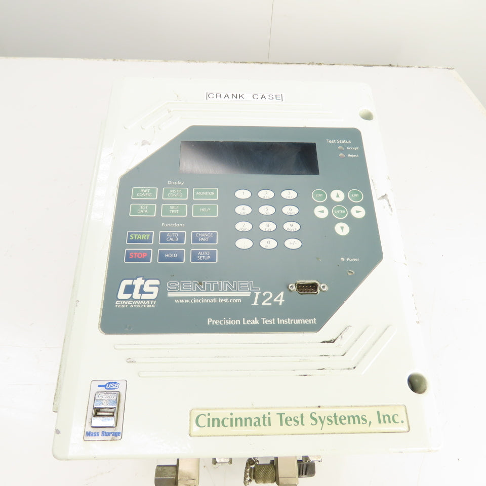 Cincinnati Test Systems I24-1WB2E Sentinel I24 Precision Leak Test Instrument