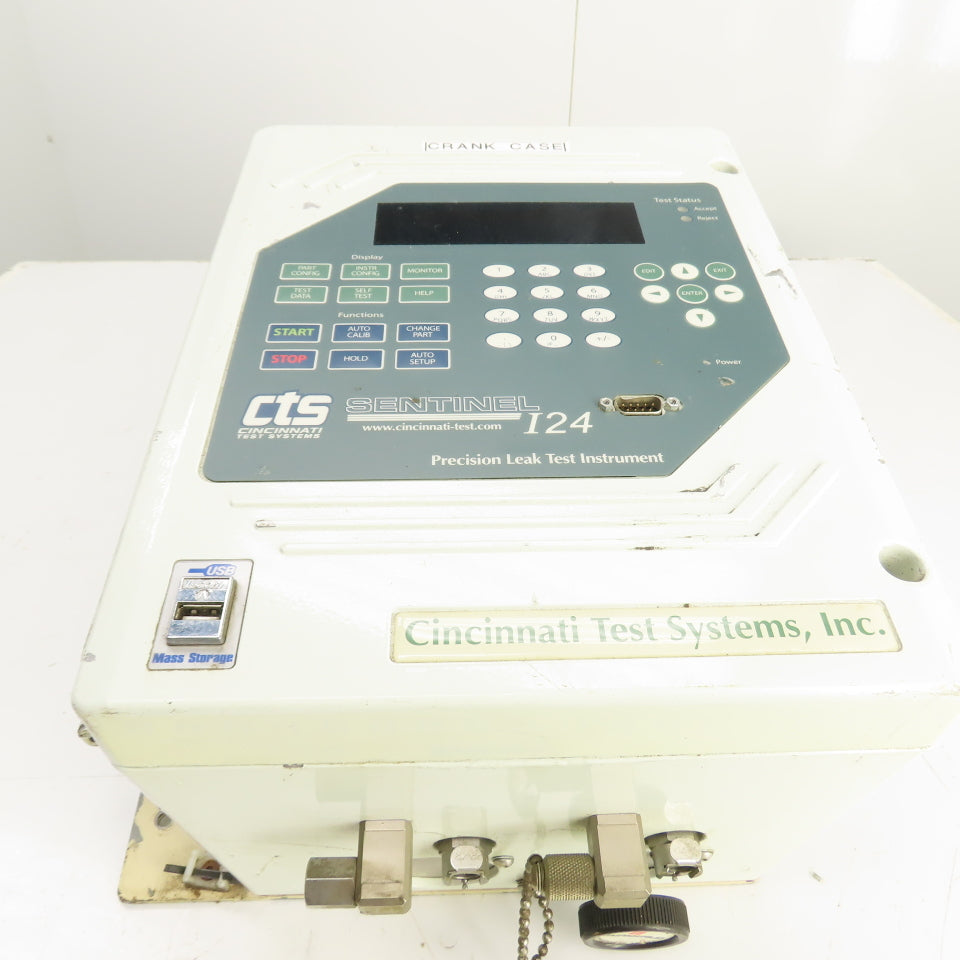 Cincinnati Test Systems I24-1WB2E Sentinel I24 Precision Leak Test Instrument