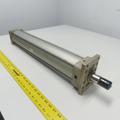 SMC NCAW0-G2M03-2325 Double Act Pneumatic Tie Rid Cylinder 3-3/4"Bore 23" Stroke