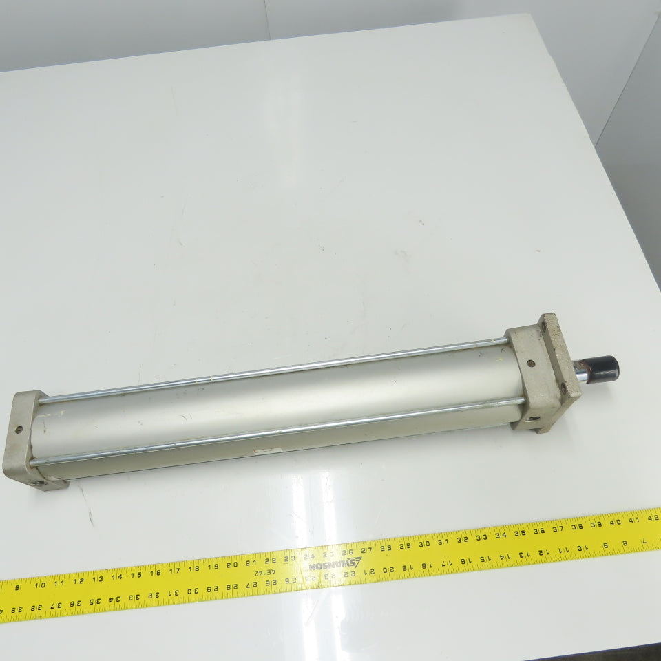SMC NCAW0-G2M03-2325 Double Act Pneumatic Tie Rid Cylinder 3-3/4"Bore 23" Stroke