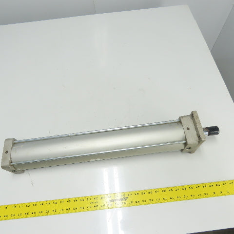 SMC NCAW0-G2M03-2325 Double Act Pneumatic Tie Rid Cylinder 3-3/4"Bore 23" Stroke