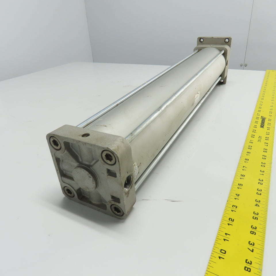 SMC NCAW0-G2M03-2325 Double Act Pneumatic Tie Rid Cylinder 3-3/4"Bore 23" Stroke