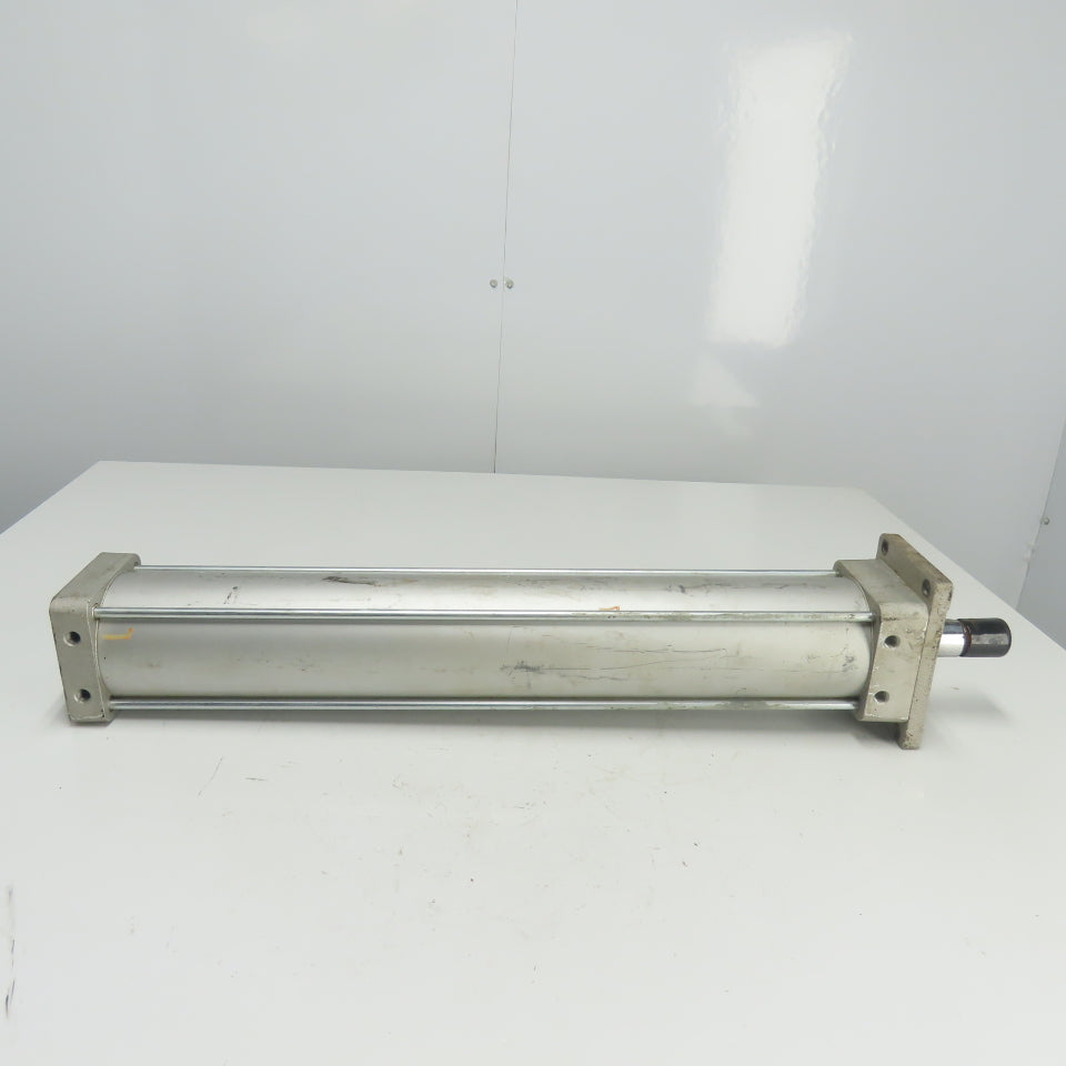 SMC NCAW0-G2M03-2325 Double Act Pneumatic Tie Rid Cylinder 3-3/4"Bore 23" Stroke