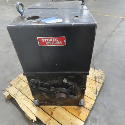 Stokes 412-11 Microvac Water Cooled Piston Pump 300CFM @ 10Hp 490RPM No Drive