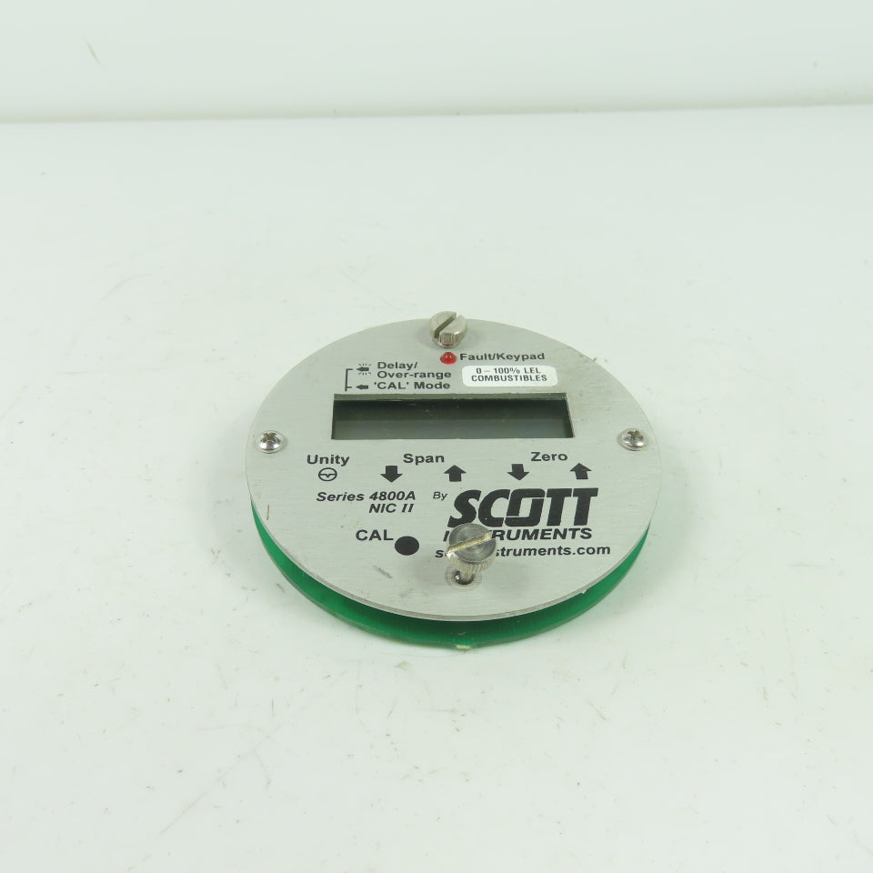 Scott Instruments Series 4800A NIC II Gas Detection Transmitter Display Module