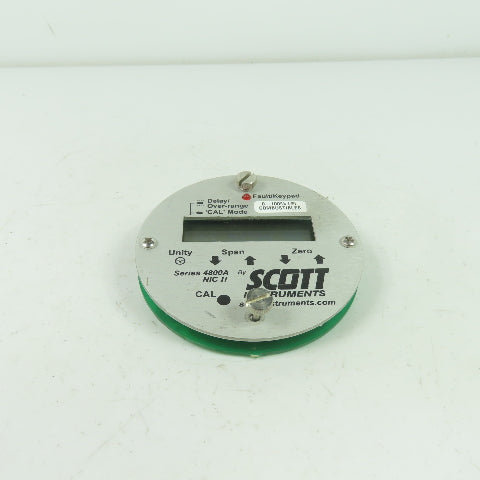 Scott Instruments Series 4800A NIC II Gas Detection Transmitter Display Module