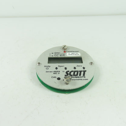 Scott Instruments Series 4800A NIC II Gas Detection Transmitter Display Module