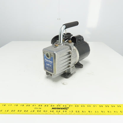 Fischer LAV-3 High Vacuum Pump 1P 115V Tested