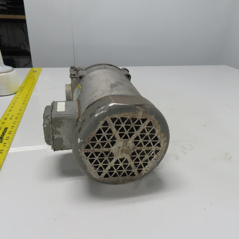 Baldor KM3454 1/4HP Electric Gear Motor 3Ph 230/460V