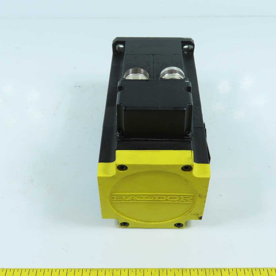 Baldor BSM80B-175AA Brushless AC Servo Motor 4000RPM 300V 8A RMS (NEEDS BEARINGS