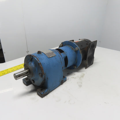 Sew Eurodrive R40LP56 33.88:1 Ratio DC Gear Motor W/ Reliance T56H1051AB 90VDC