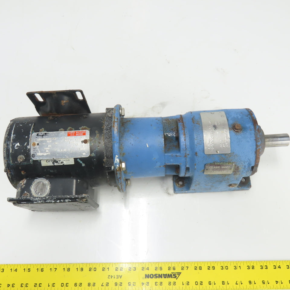 Sew Eurodrive R40LP56 33.88:1 Ratio DC Gear Motor W/ Reliance T56H1051AB 90VDC