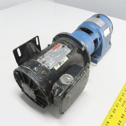 Sew Eurodrive R40LP56 33.88:1 Ratio DC Gear Motor W/ Reliance T56H1051AB 90VDC